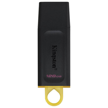 Флеш-диск 128 GB KINGSTON DataTraveler Exodia, разъем USB 3.2, черный/желтый, DTX/128GB