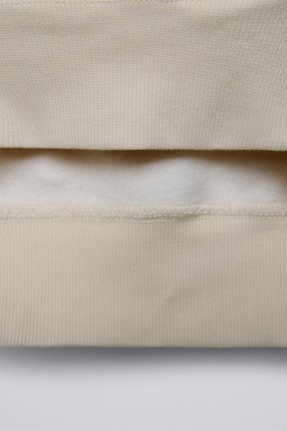 ZARA ХУДИ С ПРИНТОМ «МЕДВЕДЬ», ЭКРЮ