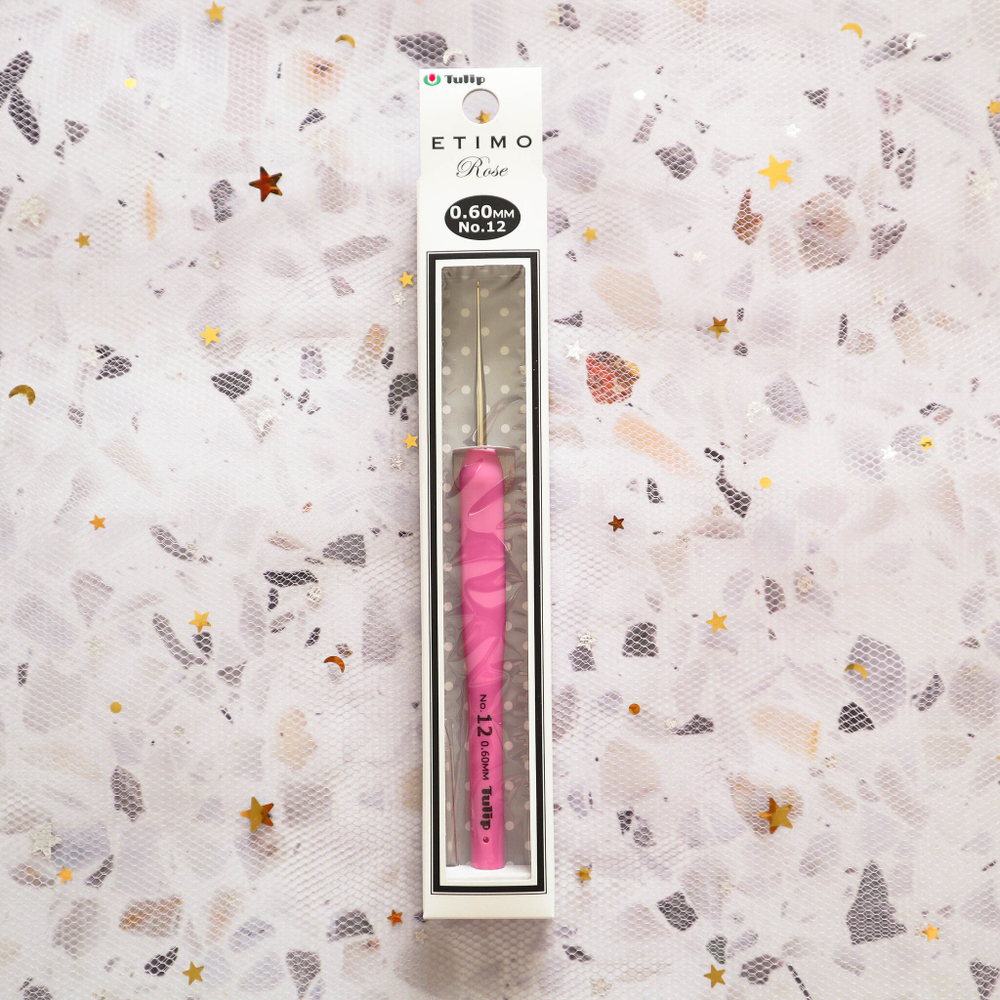 Крючок для вязания Tulip ETIMO Rose