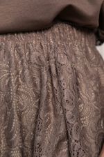 Юбка кружевная Эндис (шоколад) Ю14728-10М LT Collection