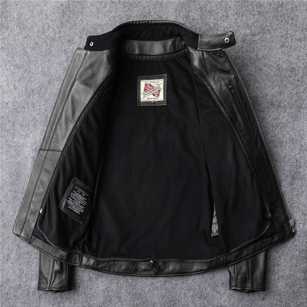 Мотокуртка jackdenrose кожа 3XL (с эмблемой)