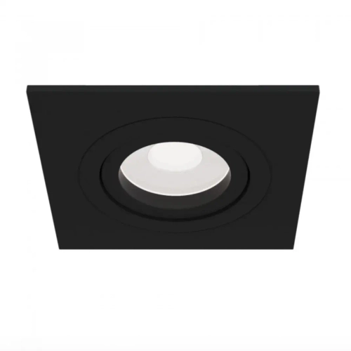 Светильник встраиваемый Vaes MARS Q1, чёрный, поворотный, цоколь GU10
