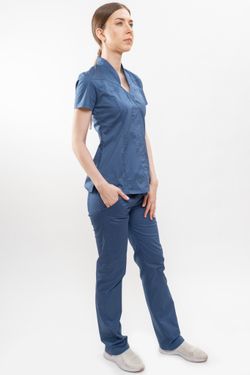 Медицинский топ Доктор Чехов, арт.5320 Navy