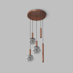 Подвесной светодиодный светильник Denkirs Bubbles DK6535-CO