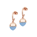 Серьги Boccadamo Caleida Blue XOR523RC BL/RG с аквамарином