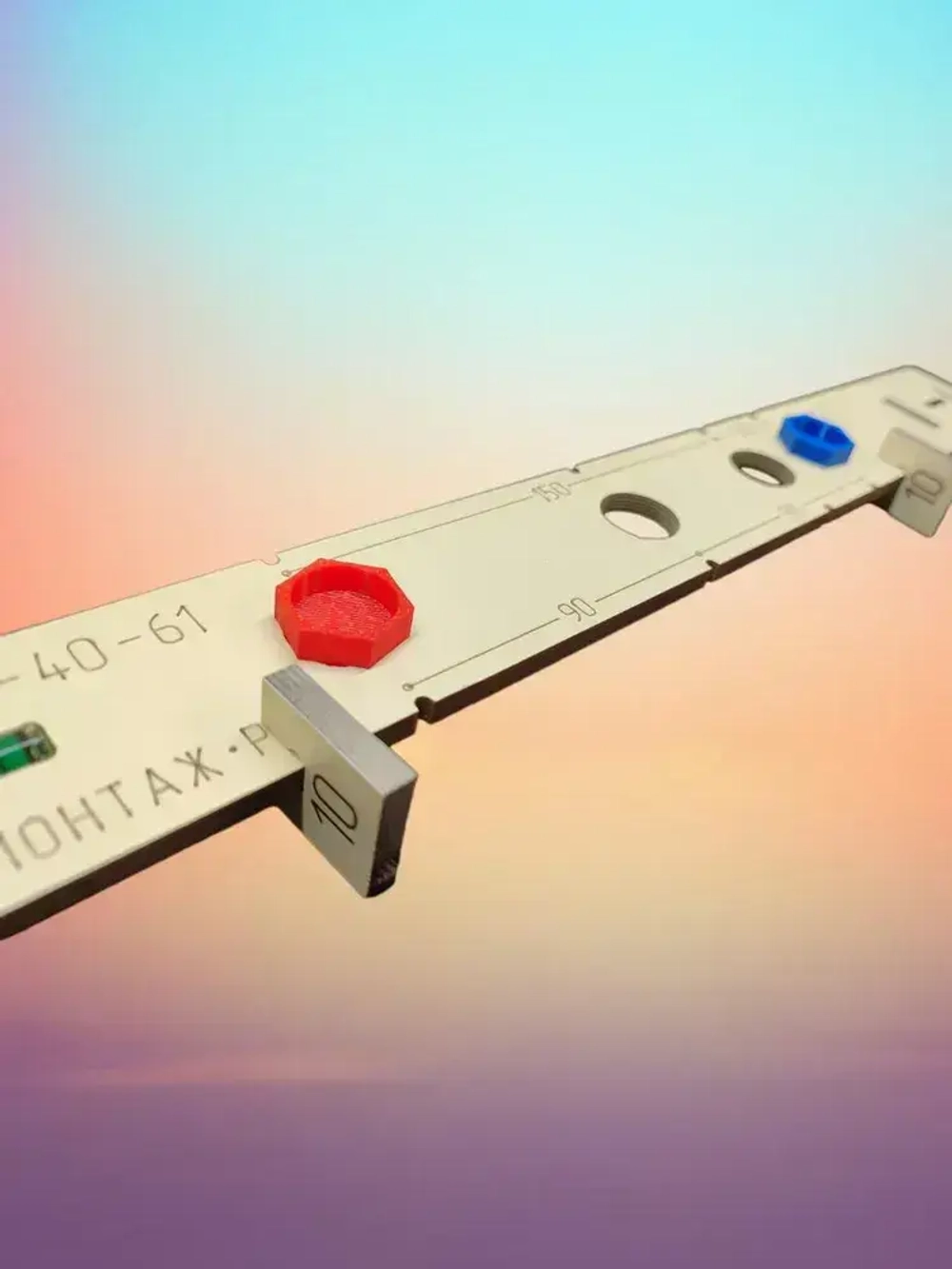 Шаблон для установки и монтажа водорозеток из HPL пластика S