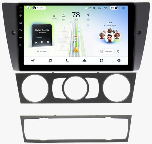 Магнитола для BMW 3 E90 2005-2012 (без штатного экрана) - Teyes CC4L монитор 9" IPS, Android 14, Быстрая, Snapdragon 662, CarPlay, 4G SIM-слот