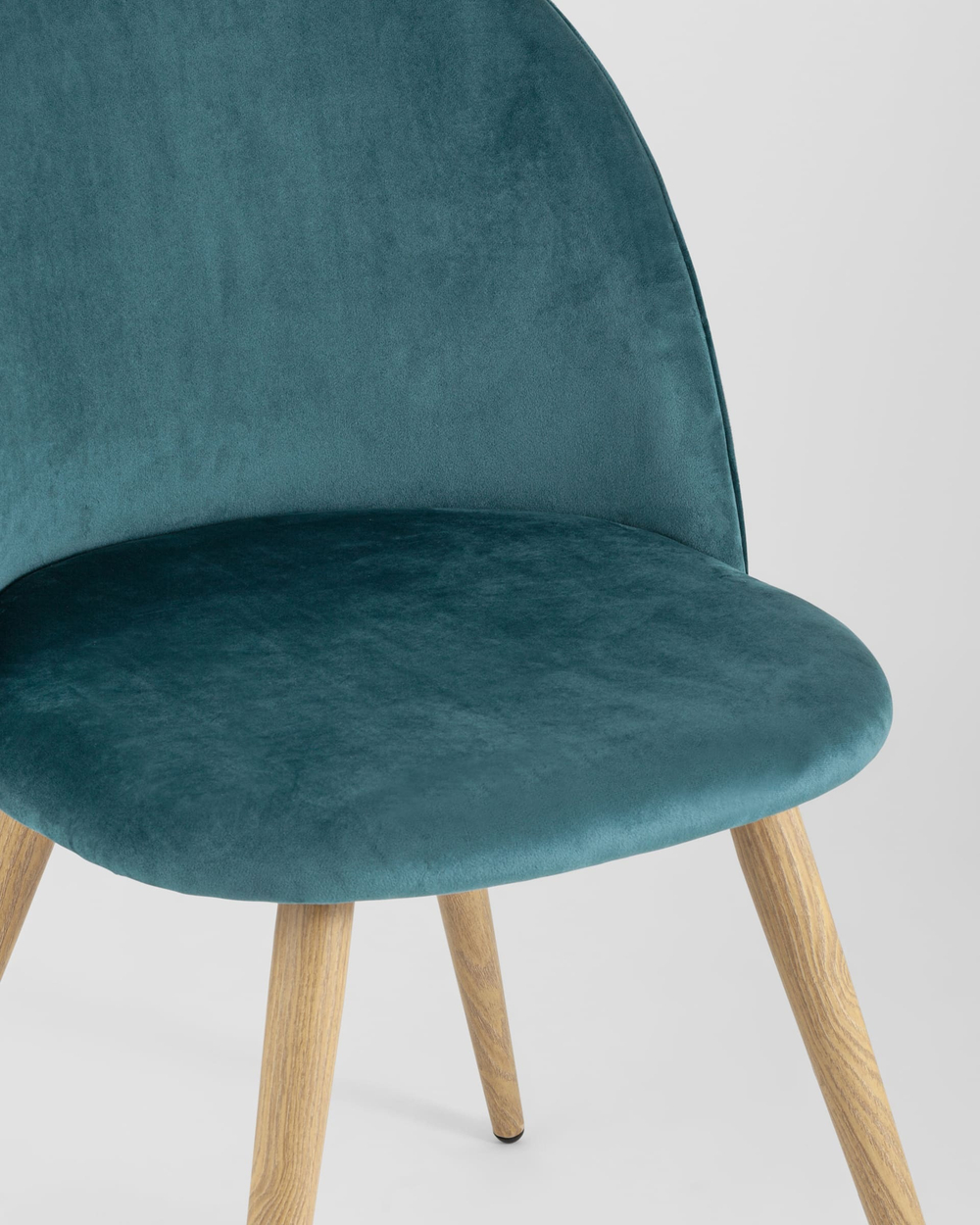 Стул Лион велюр с ромбами аквамарин 4 шт