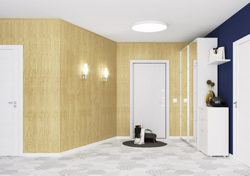 Стеновая панель МДФ "Союз" Classic Дуб сучковатый светлый 2600х238 мм