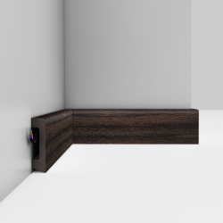 Плинтус напольный Decomaster D234-438 58х16х2400мм