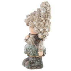 GAEM Фигурка декоративная "Мальчик/ Девочка", L6 W5,5 H14 см, 2в.