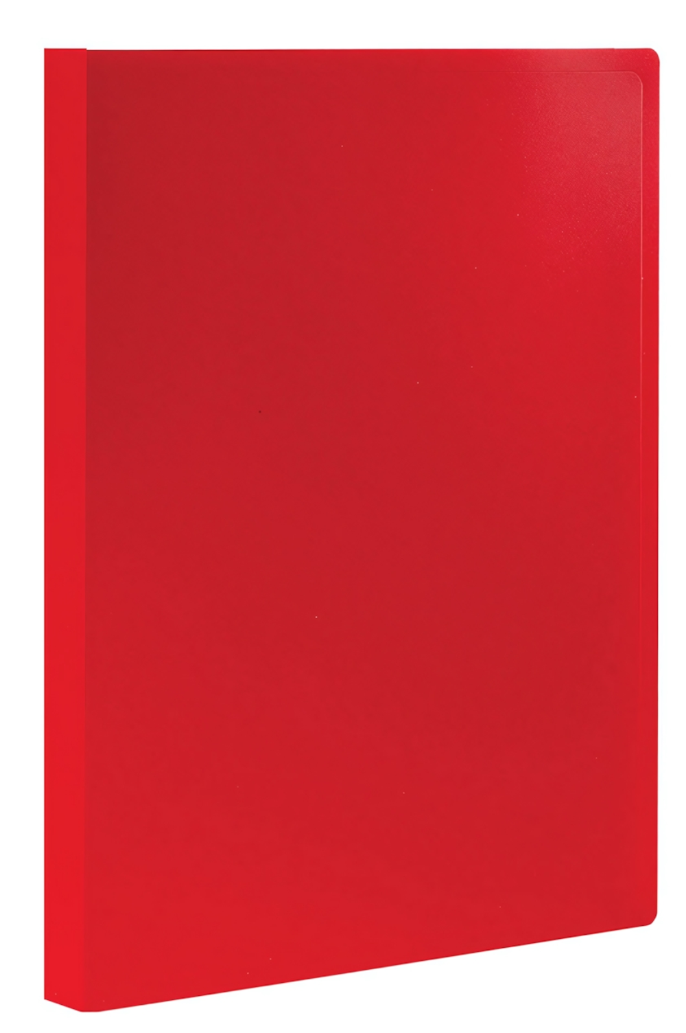 Папка А4 с 20 вкладышами 0,5мм, красная (STAFF)