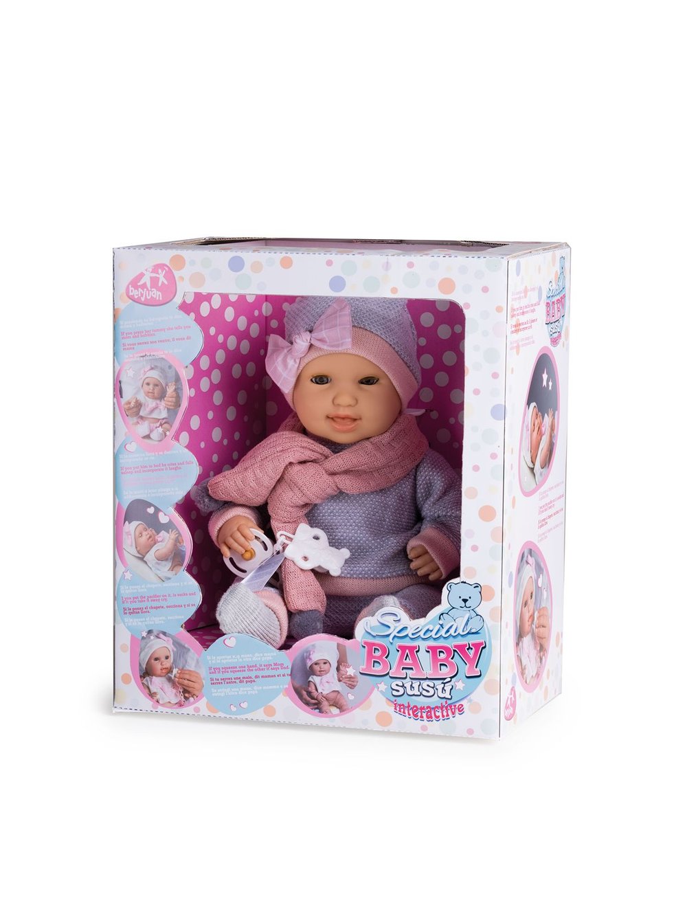 Кукла для девочки мягконабивная 38см Сусу (6130)