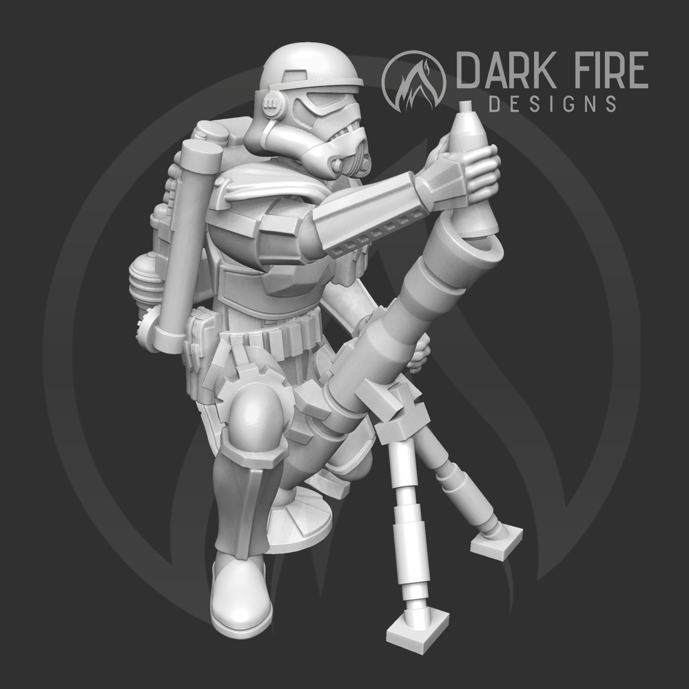 Desert Trooper Mortarman