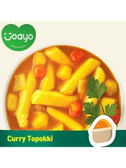 Рисовые клецки токпокки со вкусом Карри 120 г * 2 шт