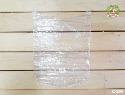 Пакет для созревания и хранения сыра термоусадочный 18х25 см прозрачный, дно круглое 5 шт.