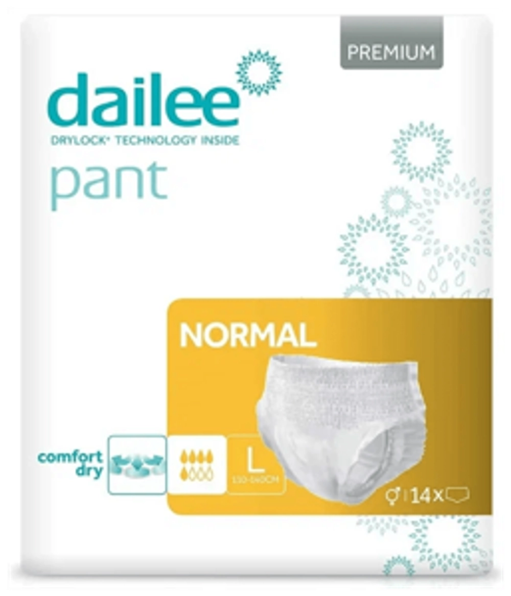 Трусы впитывающие для взрослых Normal Dailee, р.L