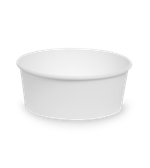 OSQ ROUND BOWL 750 WHITE