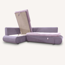 Угловой диван "Оксфорд 2" с оттоманкой