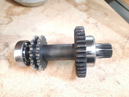 Вал вторичный КПП Arctic в сборе (короткий)