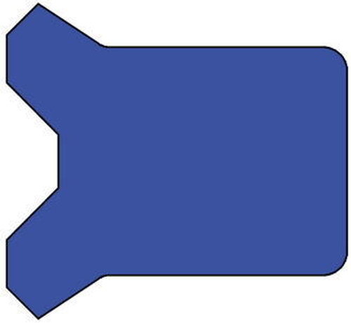 A158-050/1 PU U-образное штоковое уплотнение 60-50-7/8