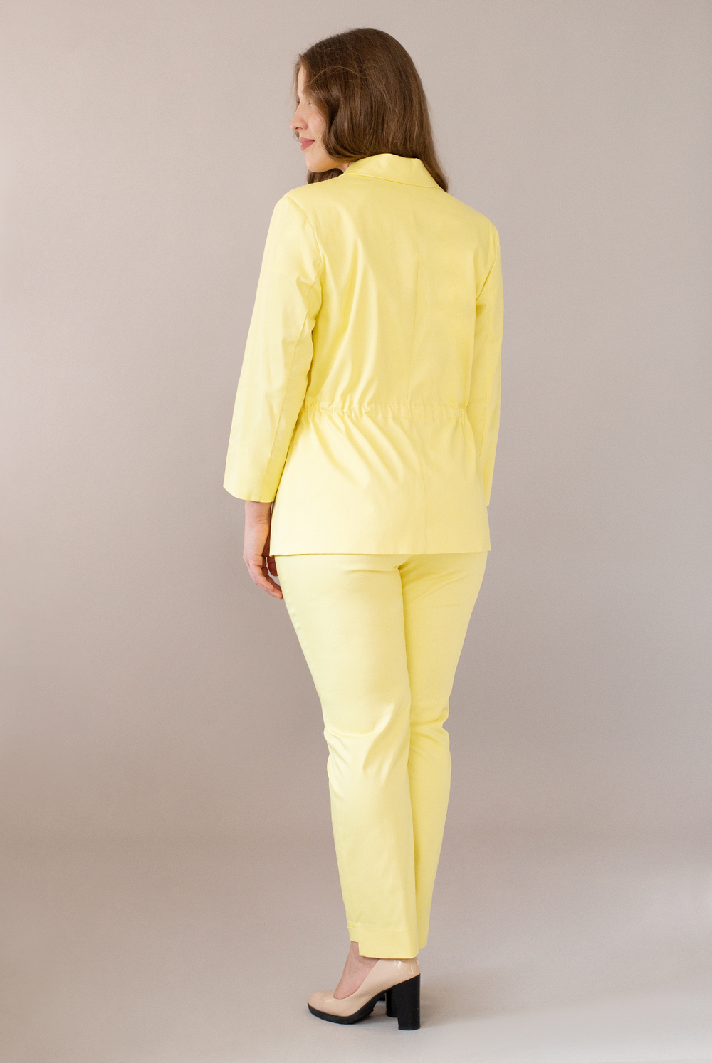 Жакет женский 3881зпа, желтый #429Ж043881зпа