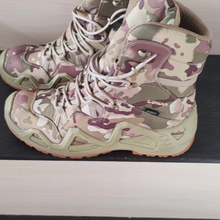 Тактические ботинки Лова высокий мультикам