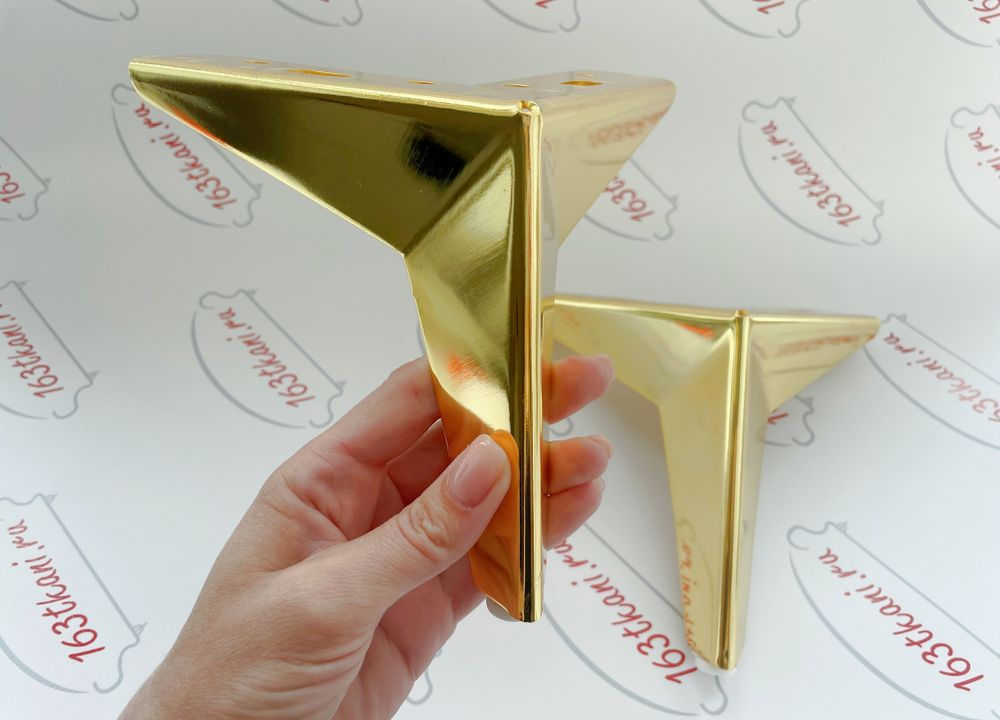 Ножка опора Звезда золото ZZ05-13