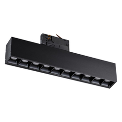 358861 PORT NT22 262 черный Светильник трехфазный трековый светодиодный IP20 LED 4000K 16W 220V ITER