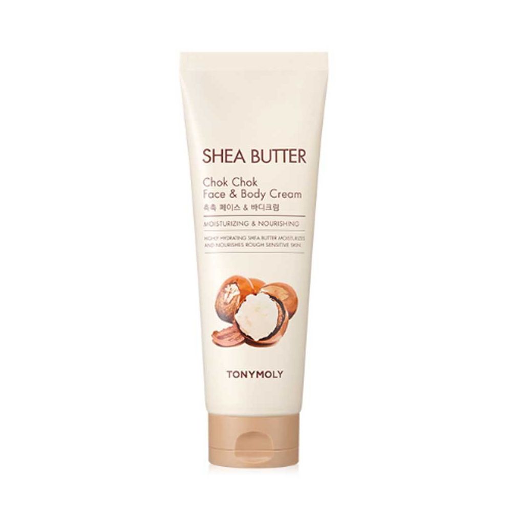 Крем для лица и тела с маслом ши TONY MOLY Shea Butter Chok Chok Face &amp; Body Cream 250 мл