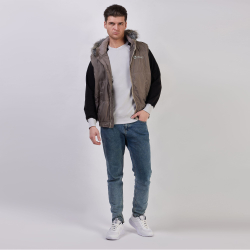 Жилет утеплённый Prival Валдай 52-54, тёмно-бежевый