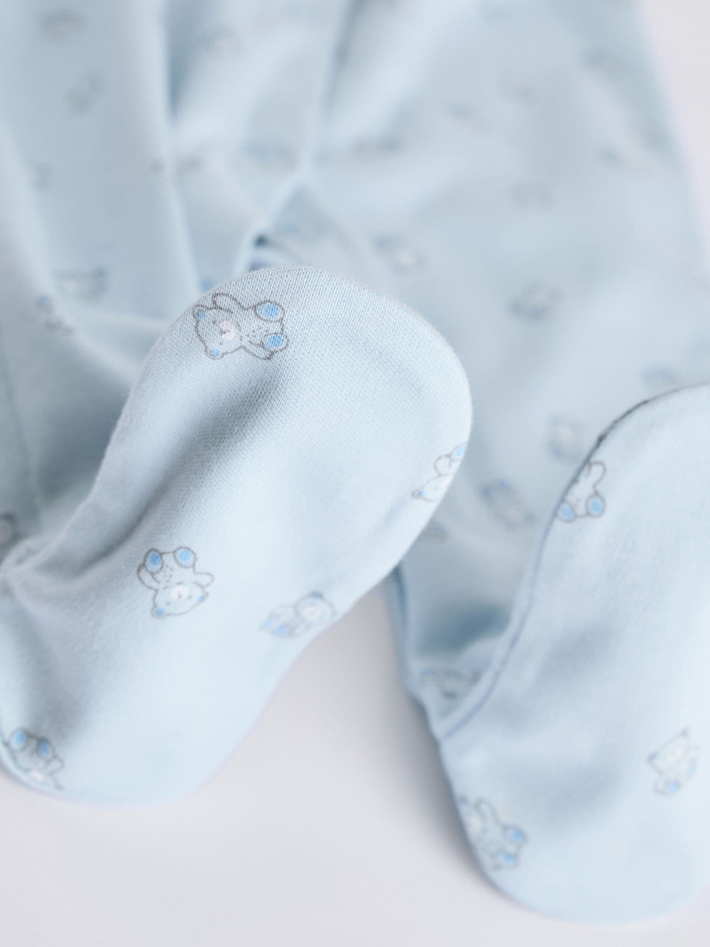 Комбинезон / Cлип для малышей Next K79-478, 4 шт., Голубой, Белый