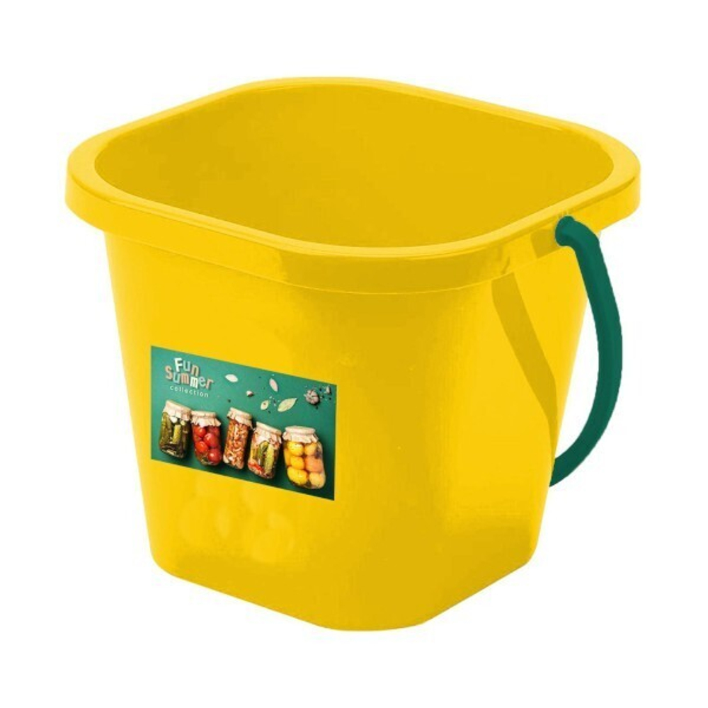 Ведро Fun Summer 2,4 л желтый