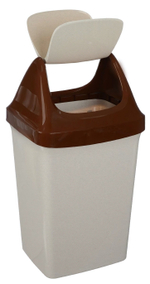 Контейнер для мусора с плавающей крышкой СВИНГ 9л М2461