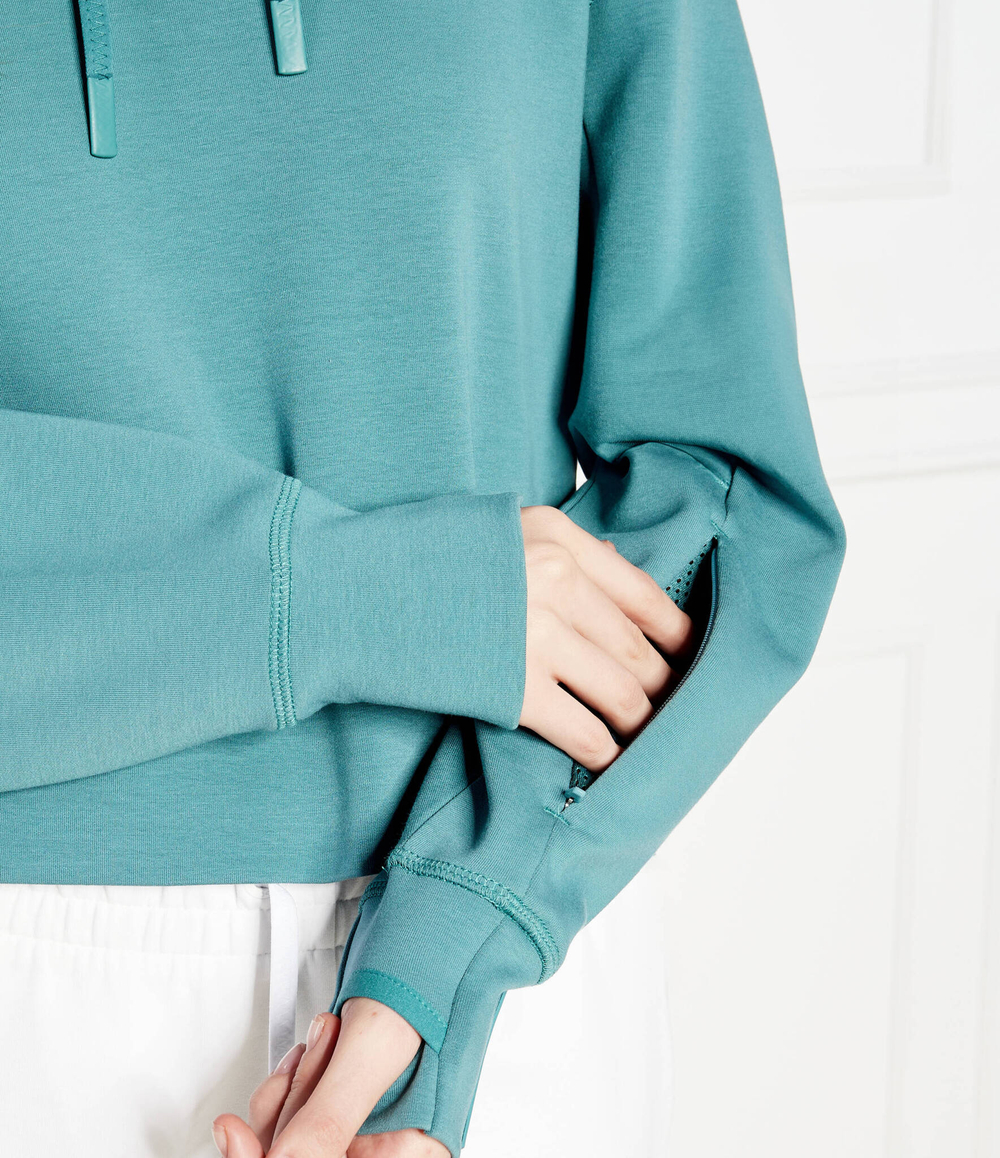 Худи Lacoste - бирюзовый(SF0281)