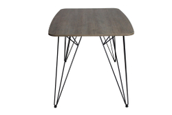 Стол на металлических опорах Талас