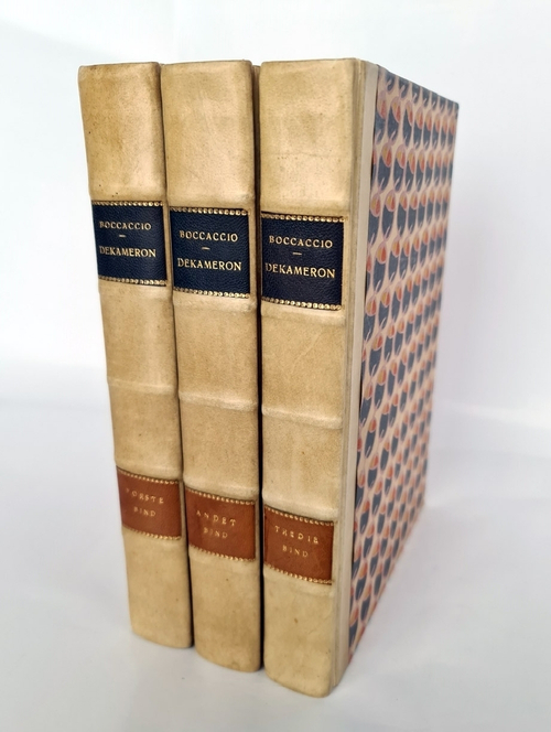 "Декамерон". Джованни Боккаччо. Рисунки Херлуф Бидструп. 1943г. - редкое издание