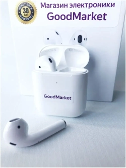 Беспроводные наушники Pods 2 + чехол AirPods 2
