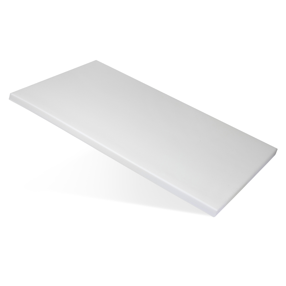 Доска разделочная 600х400х18 белая п/п Китай мки307