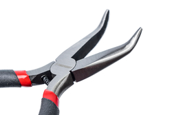 Мини длиногубцы изогнутые, 130 мм CS21085