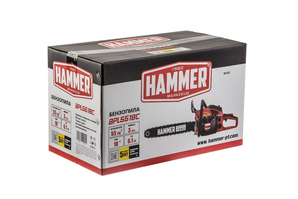 Бензопила Hammer BPL5518C