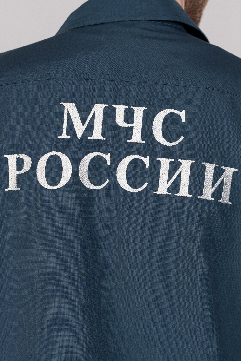 Костюм летний мужской МЧС (Патруль-240, серо-синий)