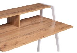 Письменный стол Аларо дуб вотан / белый матовый