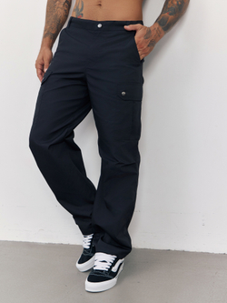 Брюки карго "ripstop cargo" (черный)