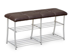 Обувница МС-7 белое золото/умбер