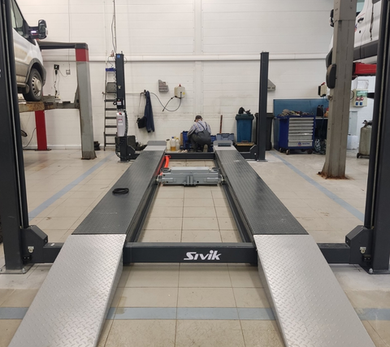 Поставка и монтаж четырехстоечного подъемника бренда Sivik