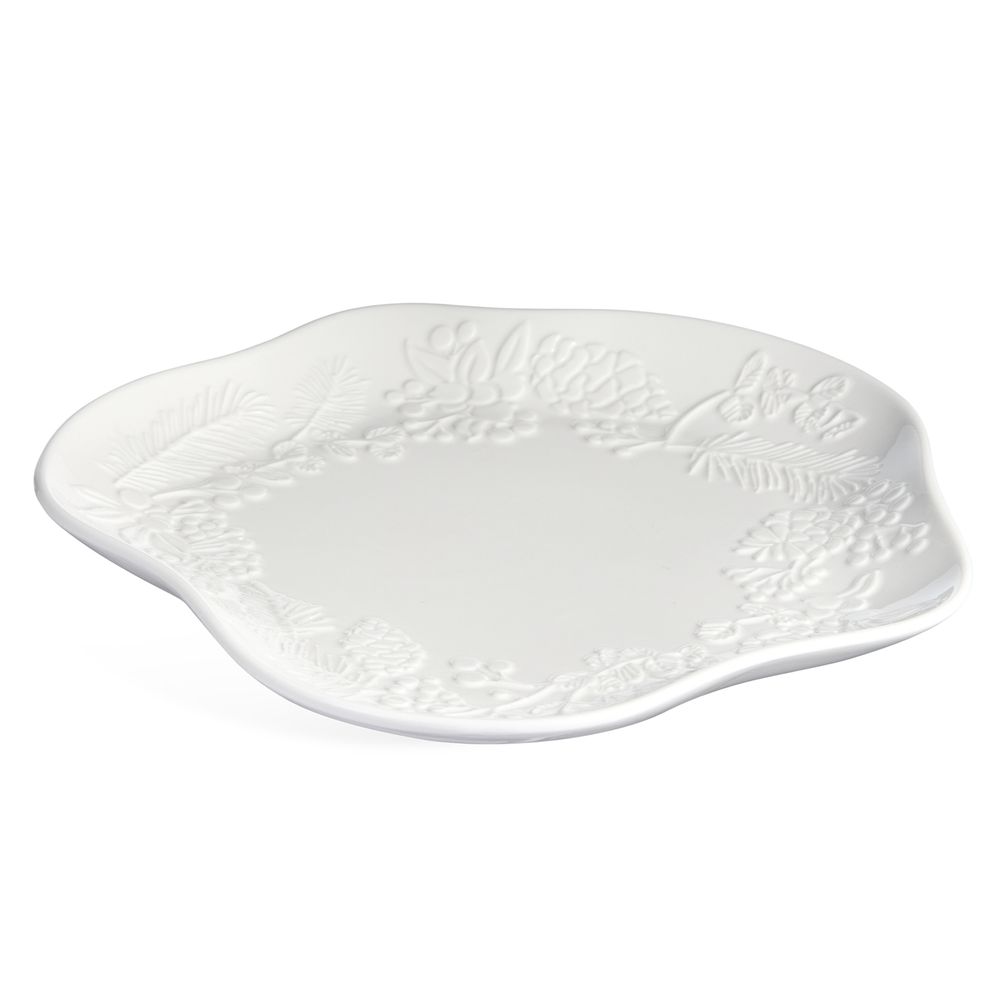 НАБОР ФИГУРНЫХ ТАРЕЛОК ЗАКУСОЧНЫХ LEFARD "CELEBRATION" 2 ШТ. 20,5*2 СМ (КОР=16НАБ.)