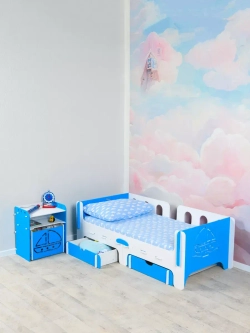 Кровать односпальная софа 140x70