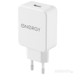 Сетевое зарядное устройство Energy ET-32, 1 USB разъем, белый