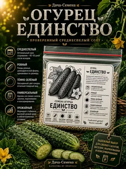 Семена огурца Единство